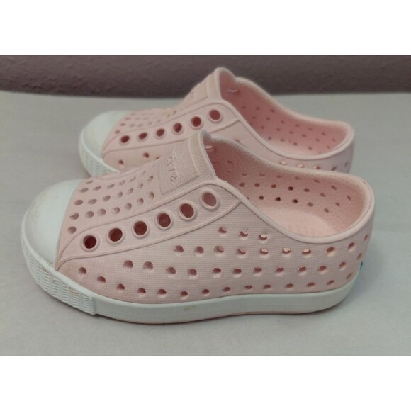 Native Shoes Child Junior Jefferson Water Shoe Lt Pink Size C4 - Picture 3 of 7